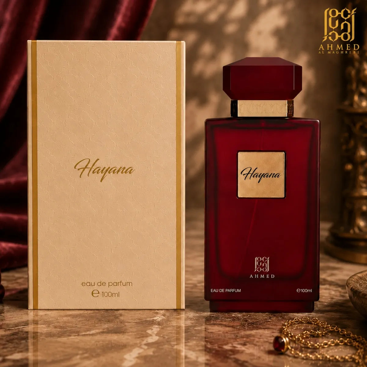 Buy Ahmed Al Maghribi Hayana EDP 100 ml online in Qatar
