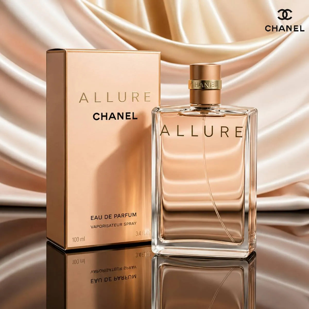 香水(女性用) CHANEL ALLURE EAU DE PARFUM 100ml Buy Channel Allure Eau de Parfum 100ml Online in Qatar