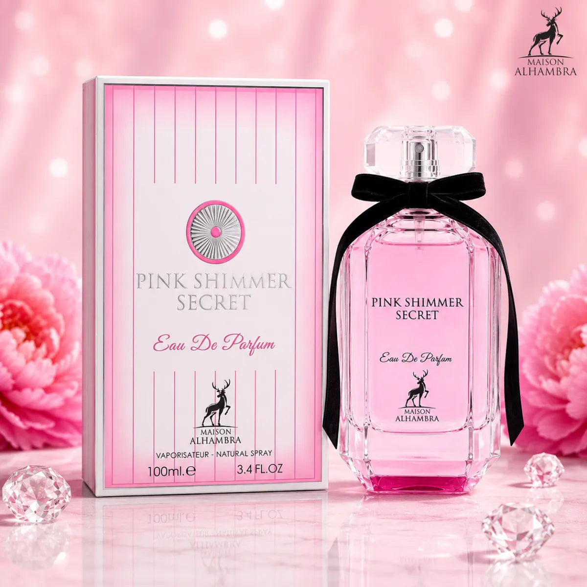 Buy Maison Alhambra Pink Shimmer Secret Eau De Parfum 100ML Online