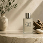 Fresh aquatic scent of Acqua Di Gio Giorgio Armani EDT 125ml at Lifestyle image from Perfumesouq Qatar