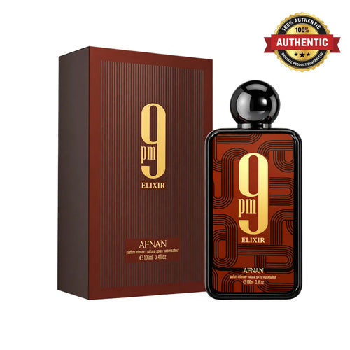 Afnan 9pm Elixir Extrait De Parfum 100ml online at best price, rich and intense fragrance - Perfumesouq Qatar