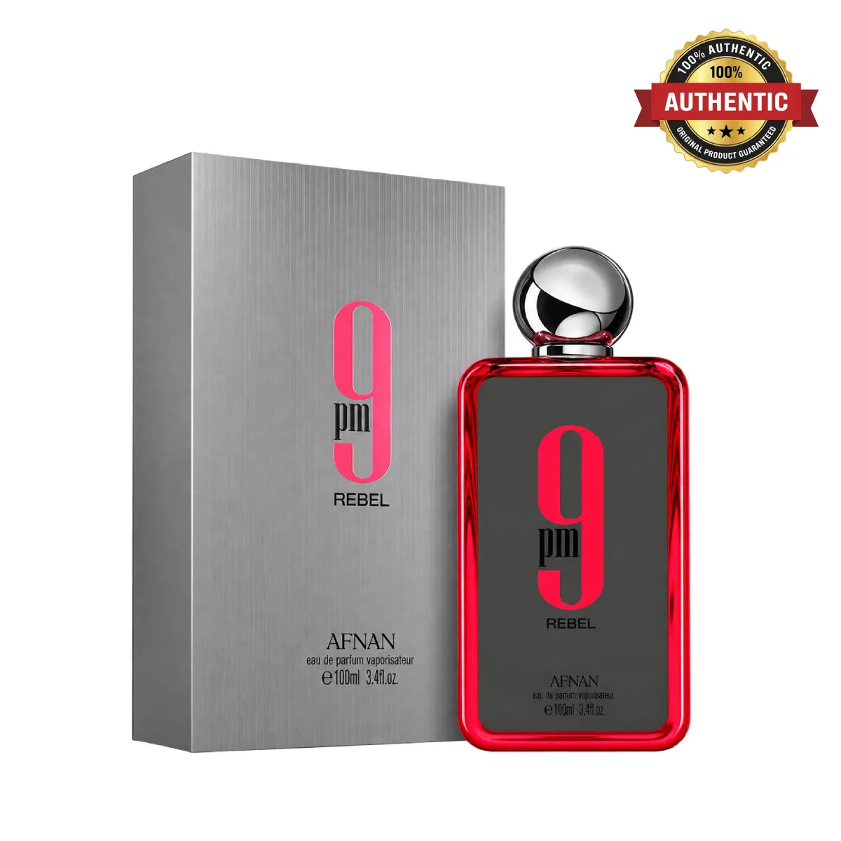 Afnan 9pm Rebel Eau De Parfum 100ml online at best price, premium fruity fragrance - Perfumesouq Qatar