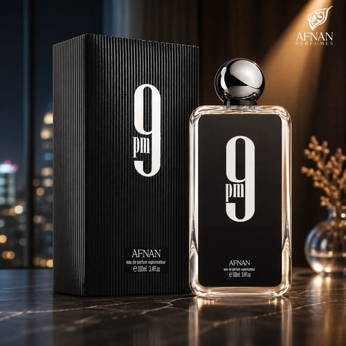 Buy Afnan 9PM Eau De Parfum 100ml online in Qatar for best price, luxury sweet vanilla fragrance - perfumesouq Qatar