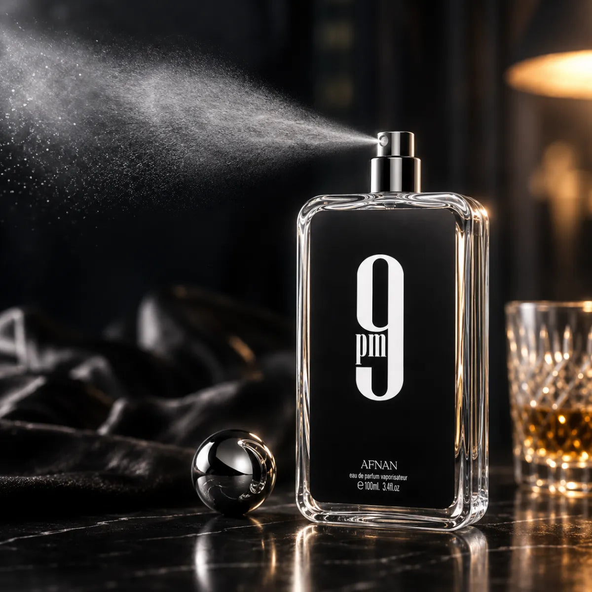 Original Afnan 9PM Eau De Parfum 100ml authentic luxury fragrance at best price in Qatar - perfumesouq Qatar