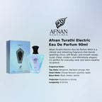 Afnan Turathi Electric EDP 90ml luxury fragrance at best price in Qatar, authentic and genuine product - perfumesouq Qatar