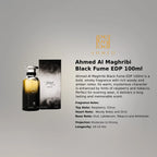 Ahmed Al Maghribi Black Fume Eau de Parfum 100ml luxurious oriental woody fragrance for all occasions  Perfumesouq Qatar
