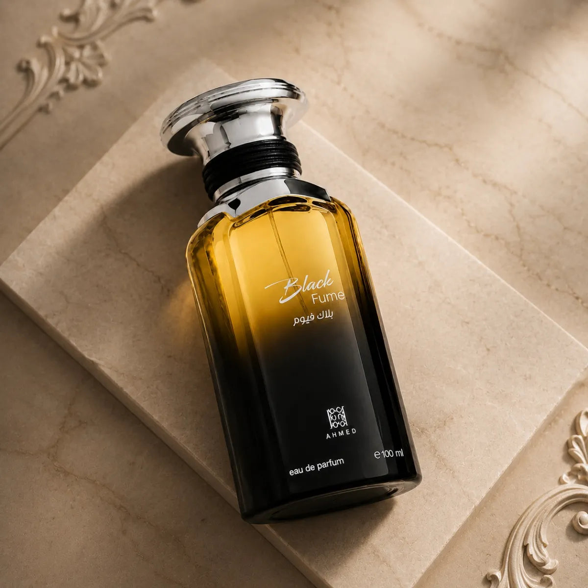 Ahmed Al Maghribi Black Fumes Eau de Parfum 100ml long-lasting unisex perfume with smoky elegance  Perfumesouq Qatar
