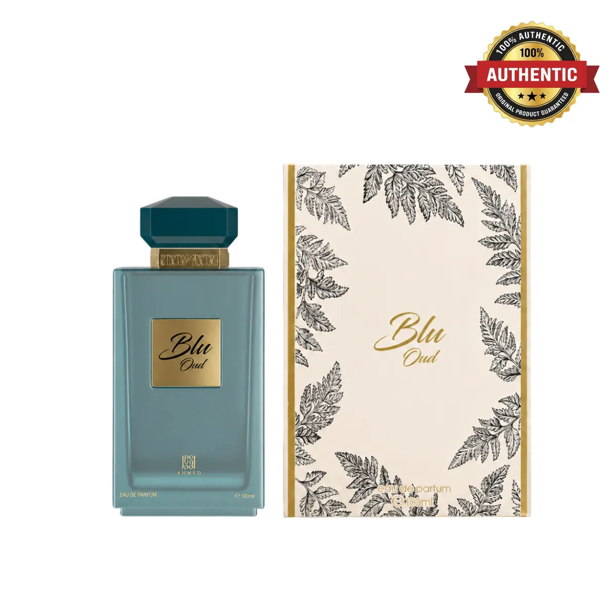 Ahmed Al Maghribi Blu Oud Eau De Parfum 100ml online in Qatar at best price, premium woody oud scent - perfumesouq Qatar