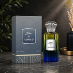 Buy Ahmed Al Maghribi Blue By Ahmed Eau De Parfum 100ml online in Qatar for best price, luxury fresh woody fragrance - perfumesouq Qatar