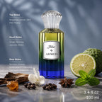 Authentic Ahmed Al Maghribi Blue By Ahmed Eau De Parfum 100ml for best price with fast delivery - perfumesouq Qatar