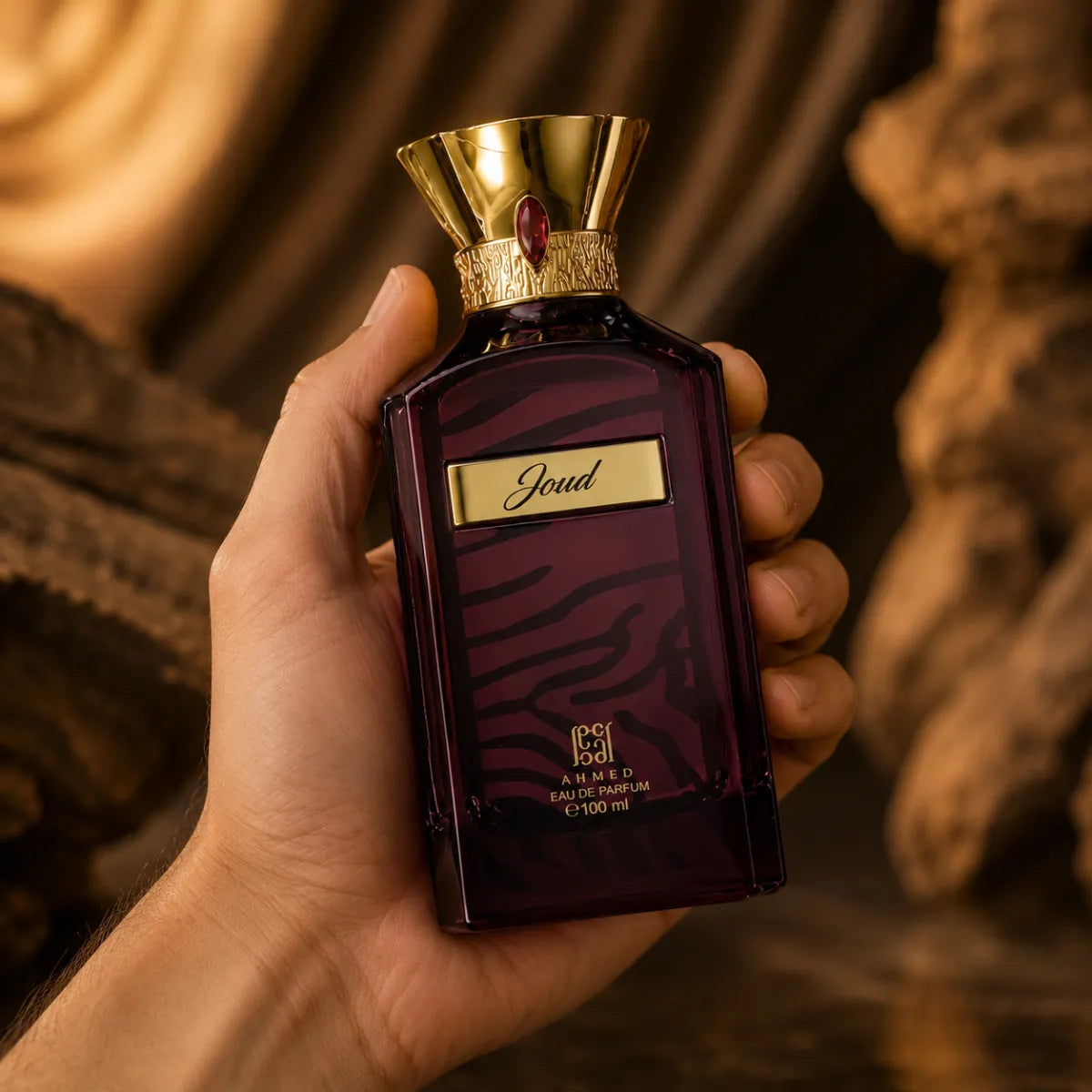 Ahmed Al Maghribi Joud Eau De Parfum 100ml for best price in Qatar, rich woody fragrance with long-lasting scent - perfumesouq Qatar