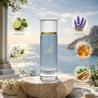 Ahmed Al Maghribi Kaaf Extrait de Parfum 100 ml blends fruity, floral, and musky notes for a smooth scent, available at best price online at Perfumesouq Qatar