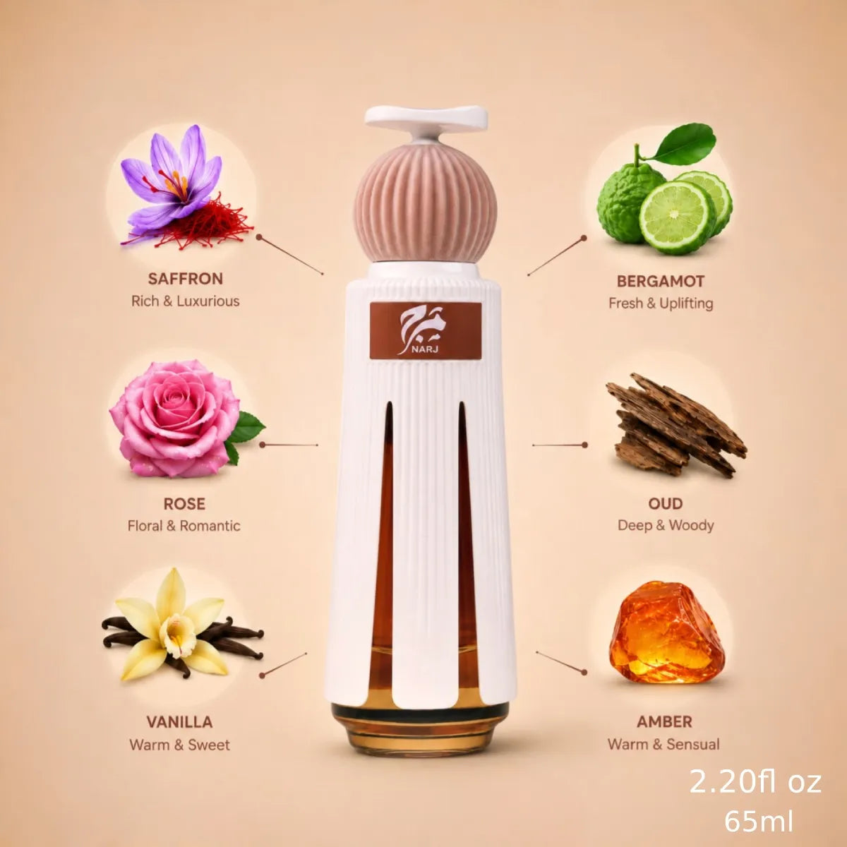 Ahmed Al Maghribi Marj EDP 60ml sophisticated unisex perfume with warm woody and musky accords Perfumesouq Qatar