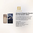Ahmed Al Maghribi Moonlit EDP 100ml luxury fragrance at best price in Qatar, authentic and genuine product - perfumesouq Qatar