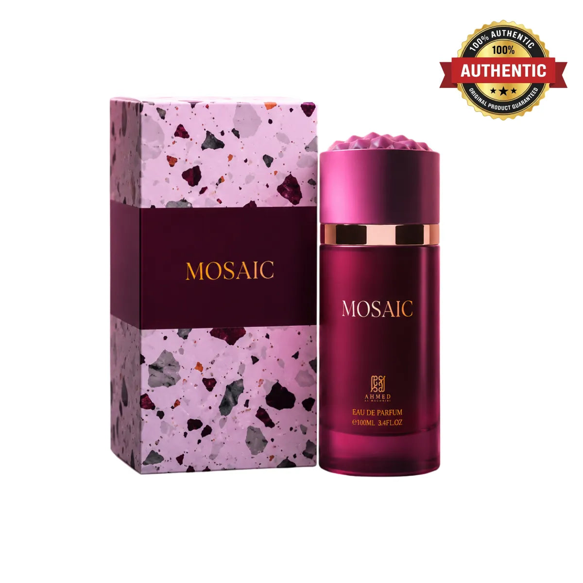 Ahmed Al Maghribi Mosaic Eau De Parfum 100ml online in Qatar at best price, premium woody oriental scent - perfumesouq Qatar