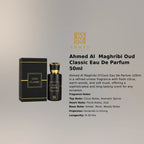 Ahmed Al Maghribi Oud Classic EDP 50ml luxury fragrance at best price in Qatar, authentic and genuine product - perfumesouq Qatar