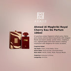Ahmed Al Maghribi Royal Cherry EDP 100ml luxury fragrance at best price in Qatar, authentic and genuine product - perfumesouq Qatar