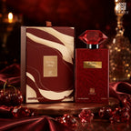 Buy Ahmed Al Maghribi Royal Cherry Eau De Parfum 100ml online in Qatar for best price, luxury cherry gourmand fragrance - perfumesouq Qatar