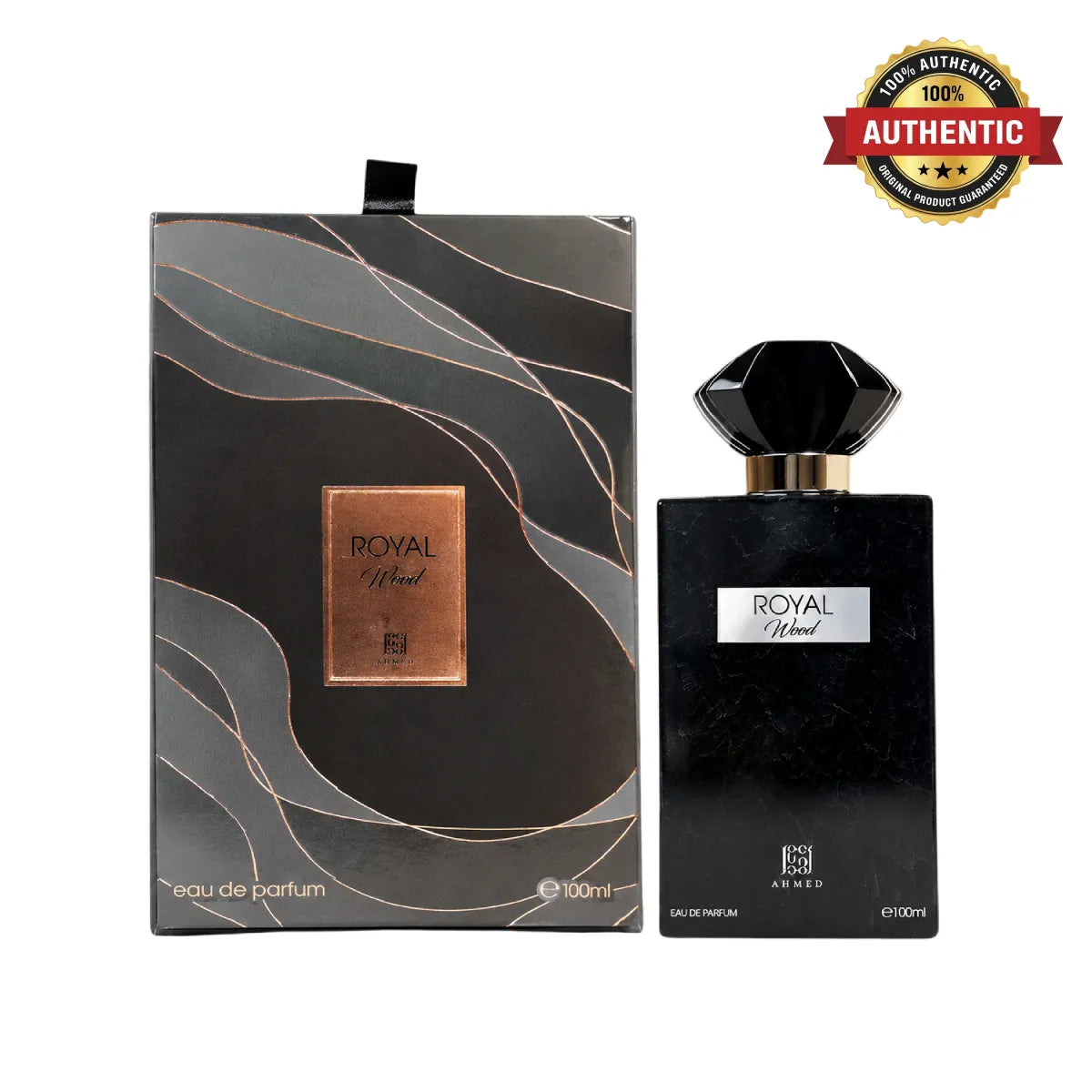 Ahmed Al Maghribi Royal Wood Eau De Parfum 100ml online in Qatar at best price, premium woody oriental scent - perfumesouq Qatar