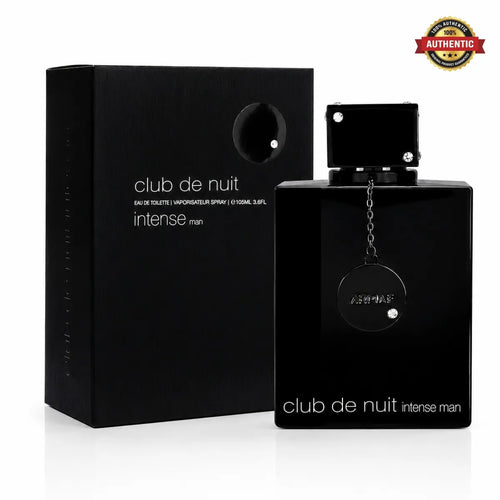 Armaf Club De Nuit Intense Man Eau de Toilette 105ml premium men's perfume with smoky woody character Perfumesouq Qatar