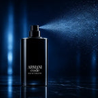 Armani Code signature men’s perfume with citrus spice accords and sophisticated masculine appeal at Perfumesouq Qatar