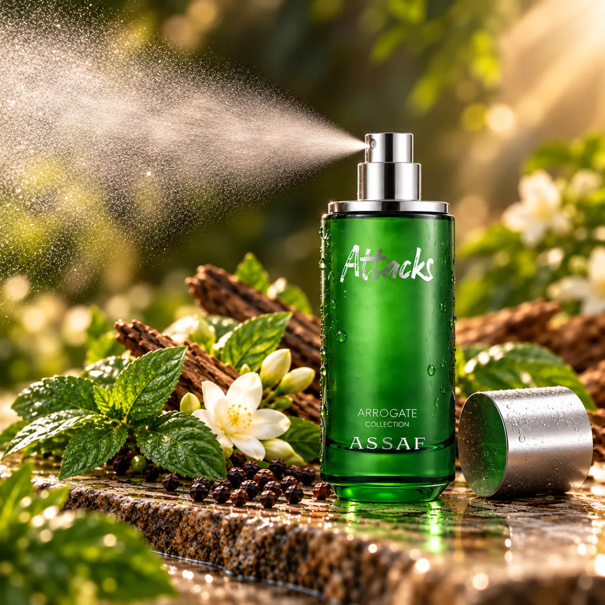 Original Assaf Attack Eau De Parfum 150ml authentic luxury fragrance at best price - Perfumesouq Qatar