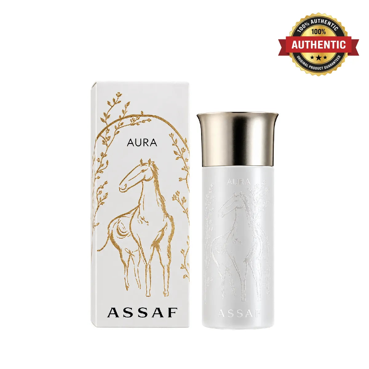 Assaf Aura Eau De Parfum 150ml online at best price, elegant and refined fragrance - Perfumesouq Qatar