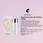 Assaf Aura EDP 150ml luxury fragrance at best price, authentic and genuine product - Perfumesouq Qatar