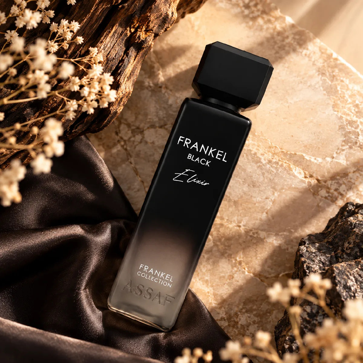 Assaf Frankel Aventus Black Elixir Eau De Parfum 200ml for best price, distinctive scent with lasting fragrance - Perfumesouq Qatar