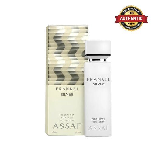 Assaf Frankel Silver Eau De Parfum 200ml online at best price, fresh and sophisticated fragrance - Perfumesouq Qatar
