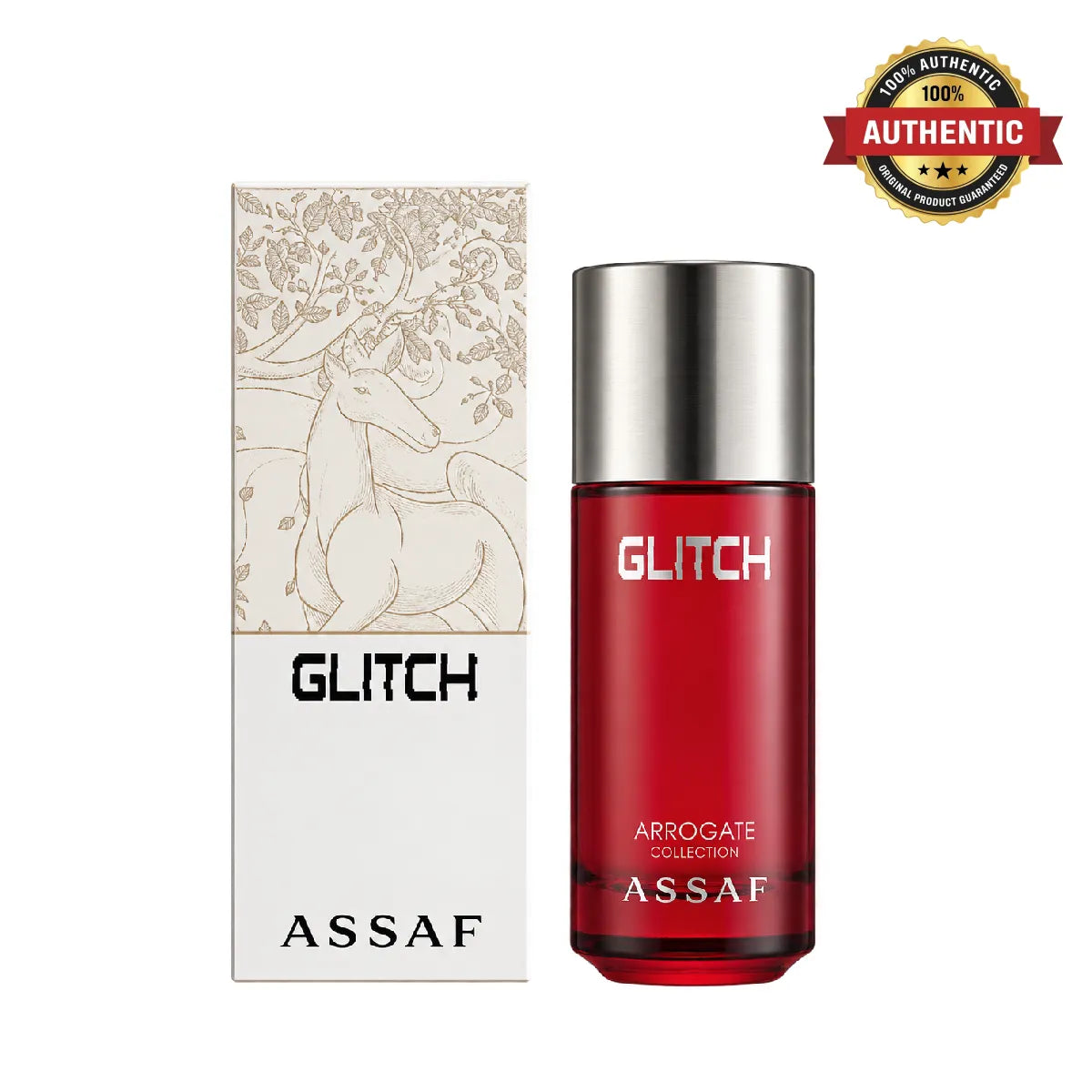 Assaf Glitch Eau De Parfum 150ml online at best price, modern and captivating fragrance - Perfumesouq Qatar