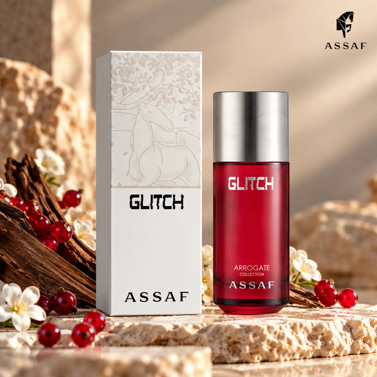 Buy Assaf Glitch Eau De Parfum 150ml online from Perfumesouq , Doha, Qatar