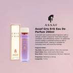 Assaf Gris Erik EDP 200ml luxury fragrance at best price, authentic and genuine product - Perfumesouq Qatar