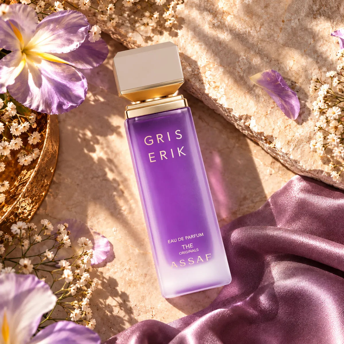Assaf Gris Erik Eau De Parfum 100ml for best price, refined scent with a lasting fragrance - Perfumesouq Qatar