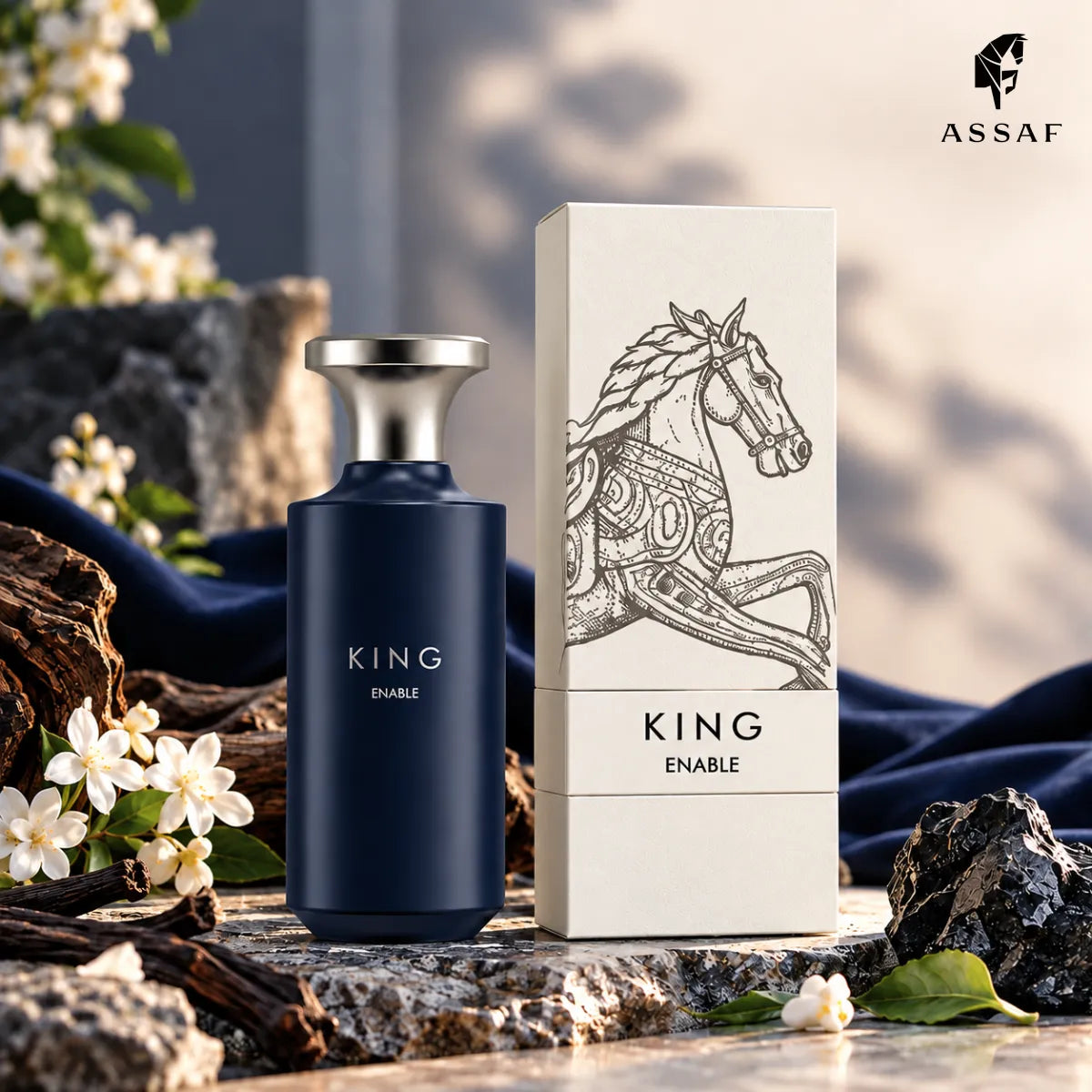 Buy Assaf King Enable Eau De Parfum 150ml online from Perfumesouq , Doha, Qatar