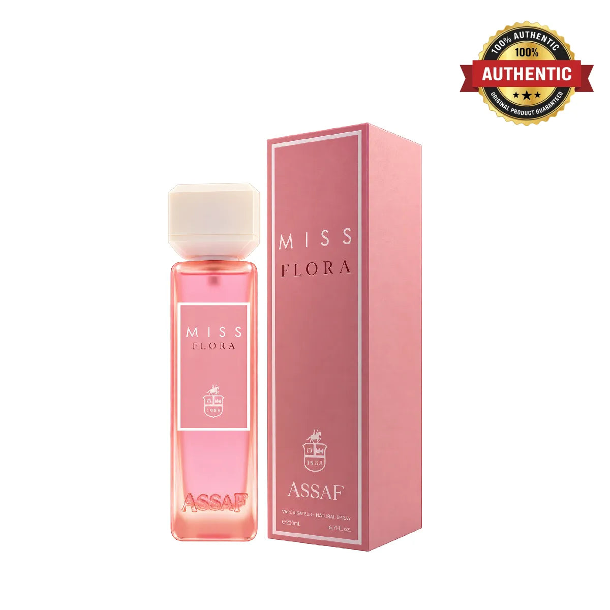 Assaf Miss Flora Eau De Parfum 200ml online at best price, premium feminine fragrance - Perfumesouq Qatar