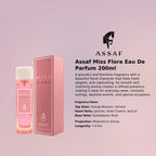 Assaf Miss Flora EDP 200ml luxury fragrance at best price, authentic and genuine product - Perfumesouq Qatar