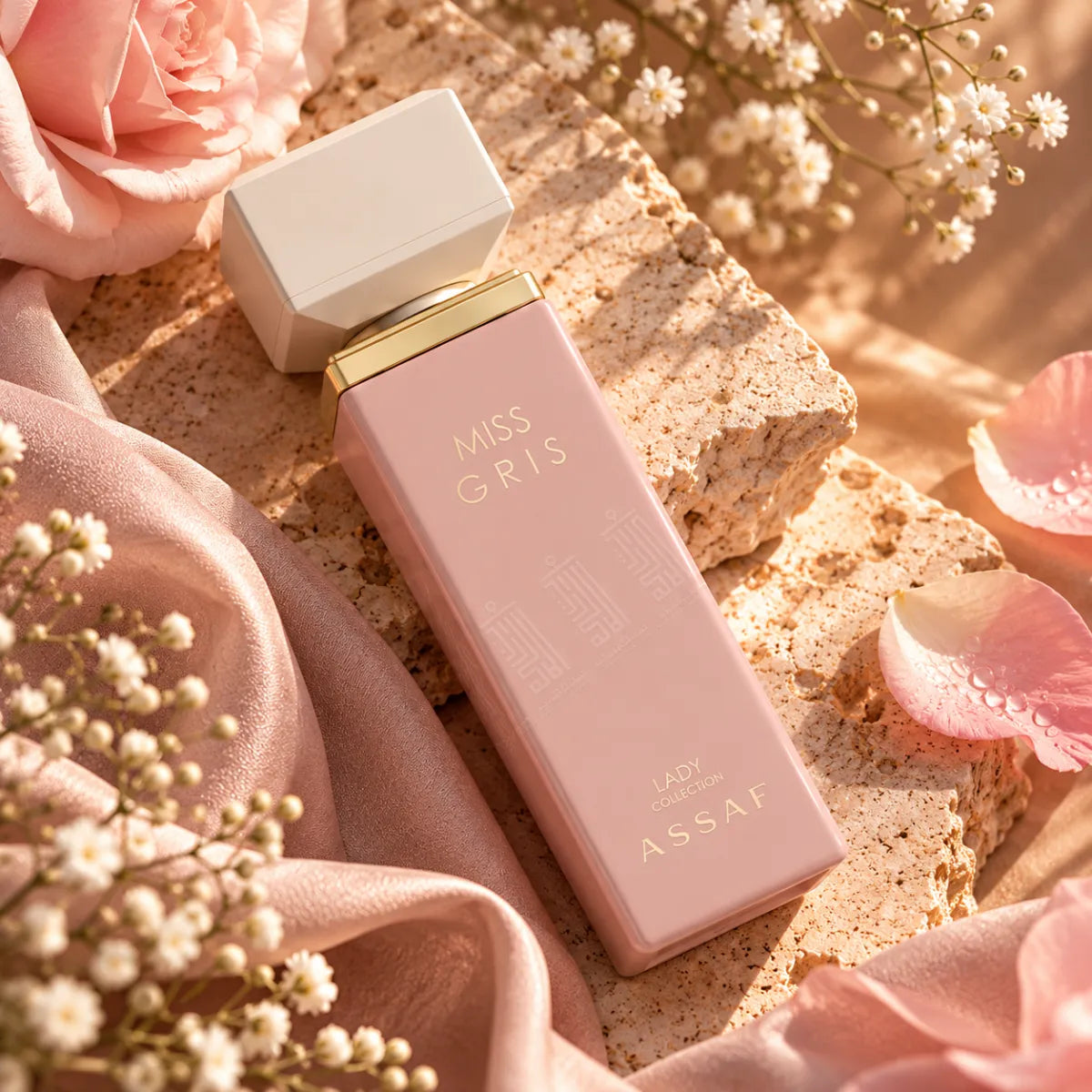 Assaf Miss Gris Eau De Parfum 100ml, distinctive scent with a lasting fragrance - Perfumesouq Qatar