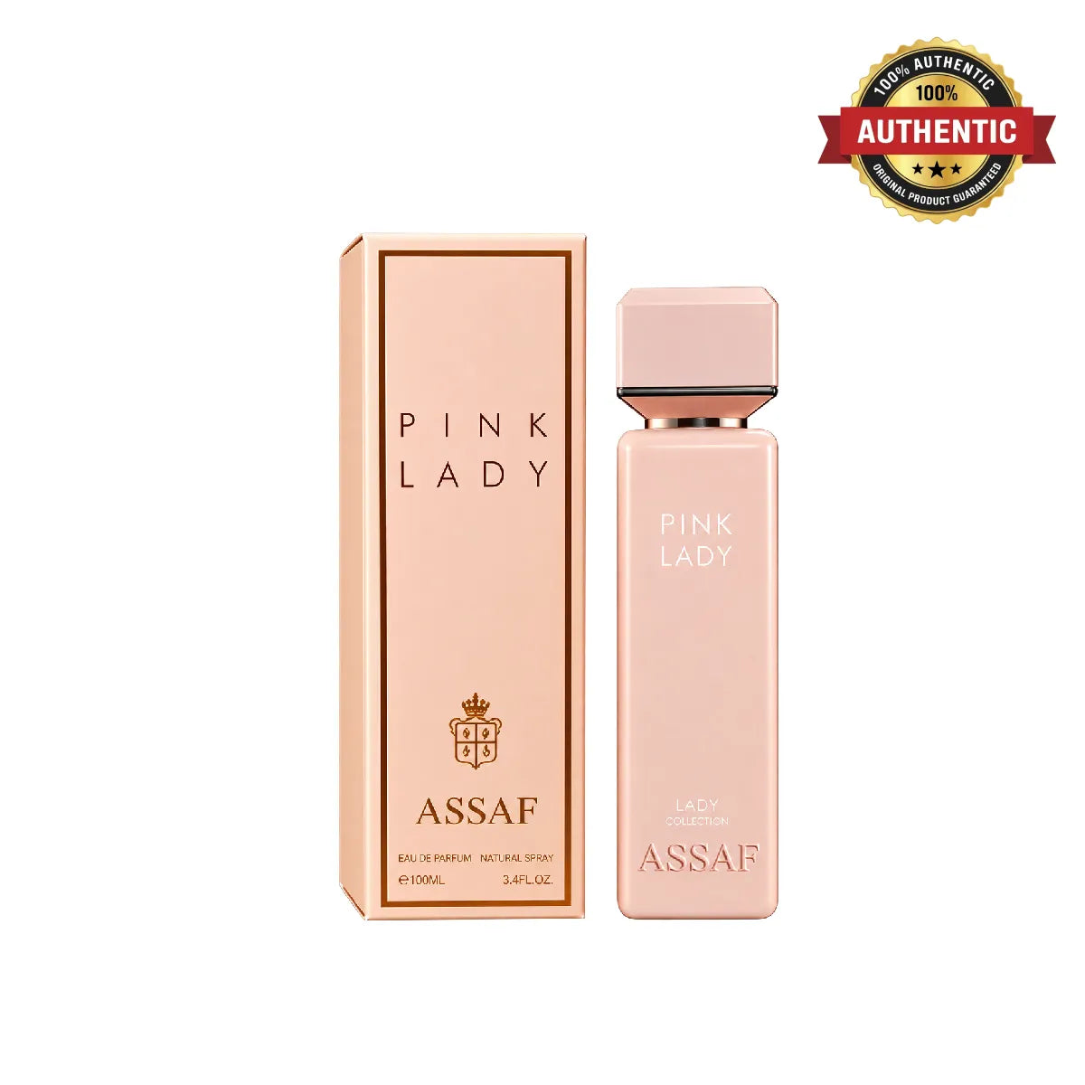 Assaf Pink Lady Eau De Parfum 200ml at best price, premium and graceful fragrance - Perfumesouq