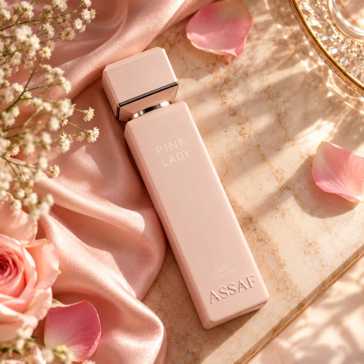 Assaf Pink Lady Eau De Parfum 200ml, charming scent with a lasting fragrance - Perfumesouq