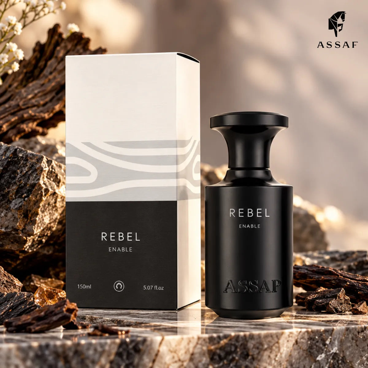 Buy Assaf Rebel Enable Eau De Parfum 150ml online from Perfumesouq , Doha, Qatar 