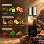 Authentic Assaf Strike Black Eau De Parfum 125ml with fast delivery - Perfumesouq Qatar