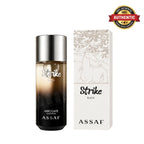Assaf Strike Black Eau De Parfum 125ml at best price, premium and modern fragrance - Perfumesouq Qatar