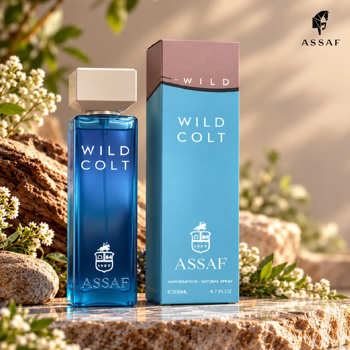 Buy Assaf Wild Colt Eau De Parfum 200ml online from Perfumesouq , Doha, Qatar 