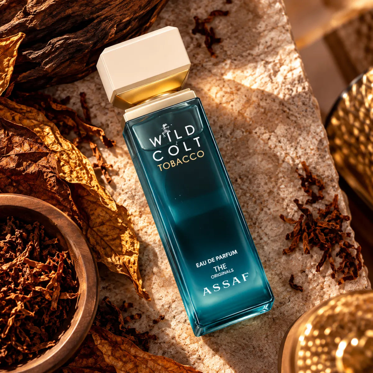 Assaf Wild Colt Tobacco Eau De Parfum 100ml, distinctive scent with a lasting fragrance - Perfumesouq Qatar