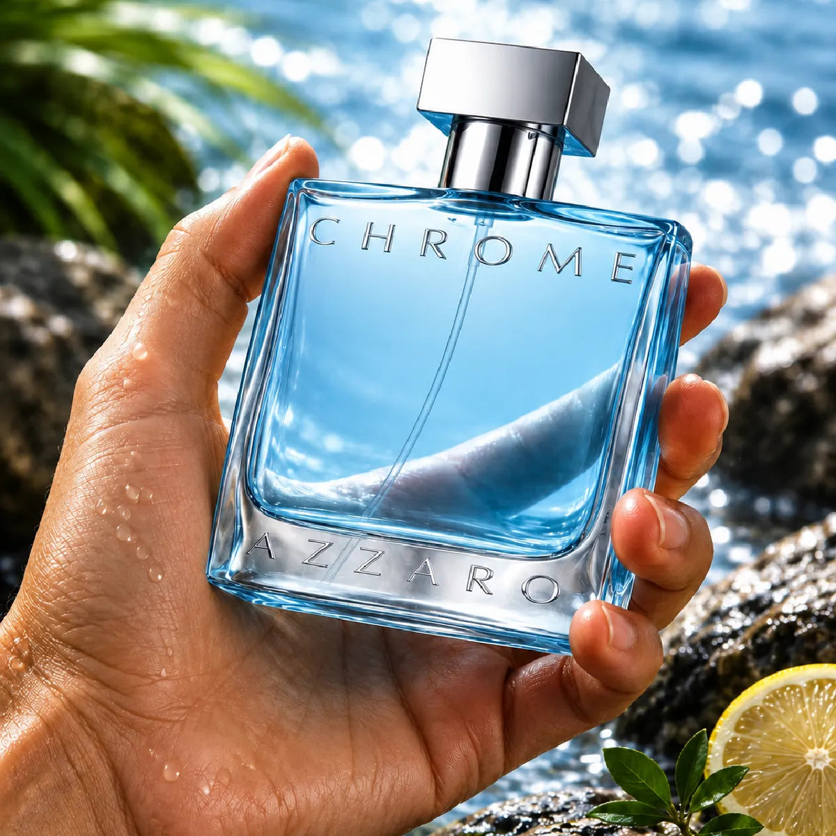 Authentic Azzaro Chrome Eau de Toilette 100ml for best price with fast delivery and genuine quality - Perfumesouq Qatar