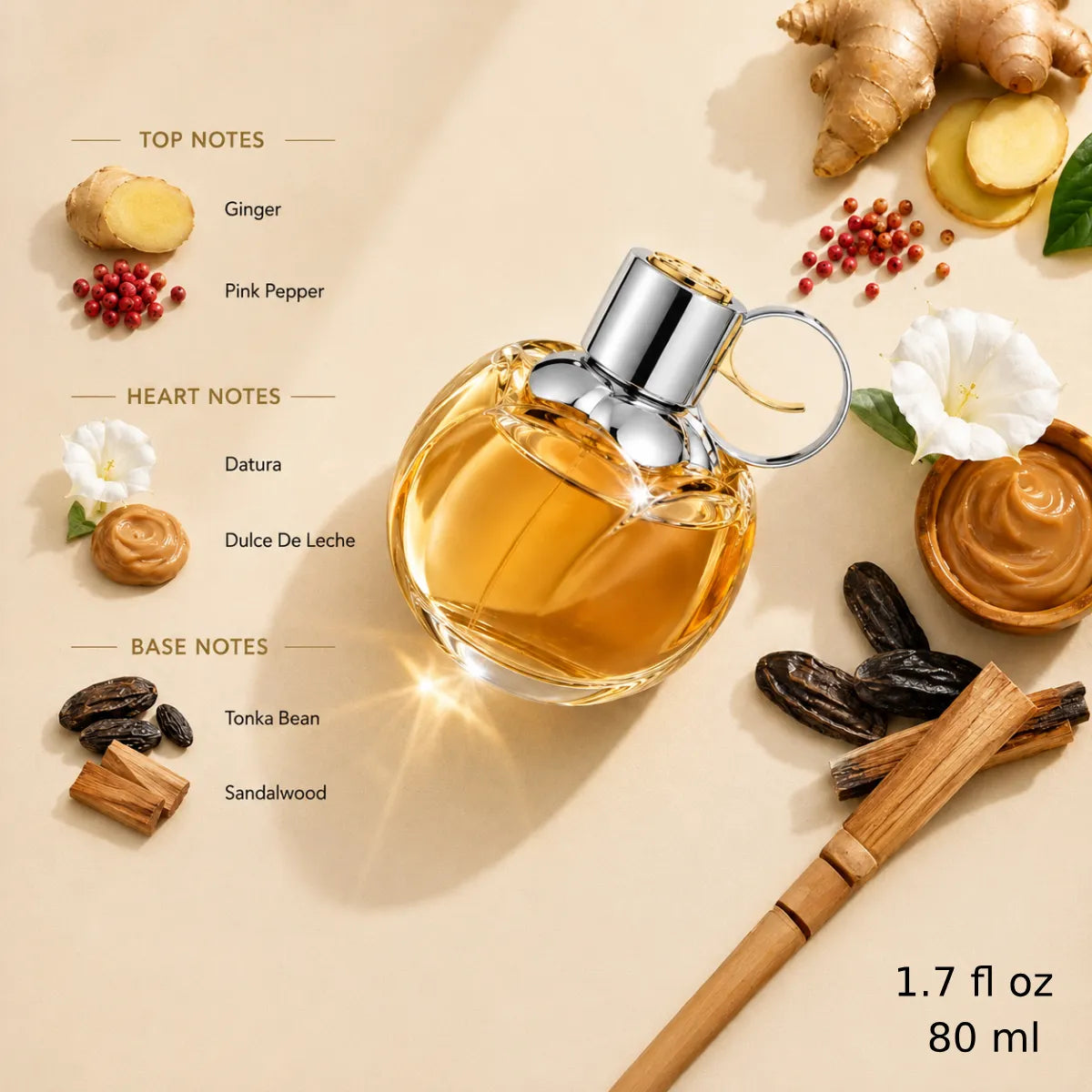 Azzaro Wanted Girl Eau De Parfum 80ml For Women at best price in Qatar, long-lasting floral gourmand fragrance - Perfumesouq Qatar