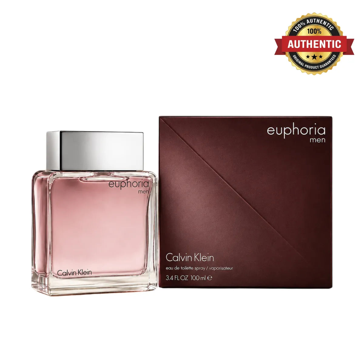 Calvin Klein Euphoria Eau De Toilette 100ml online in Qatar at best price, fresh spicy woody scent for men - Perfumesouq Qatar