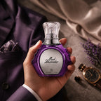 Buy Ahmed Al Maghribi Oud Lavender EDP 75ml fragrance bottle with aromatic lavender and rich oud Perfumesouq Qatar