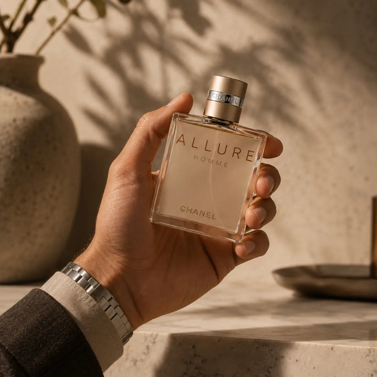 Premium Chanel Allure Homme EDT 100ml available in Qatar, long lasting masculine fragrance for modern men today - Perfumesouq Qatar